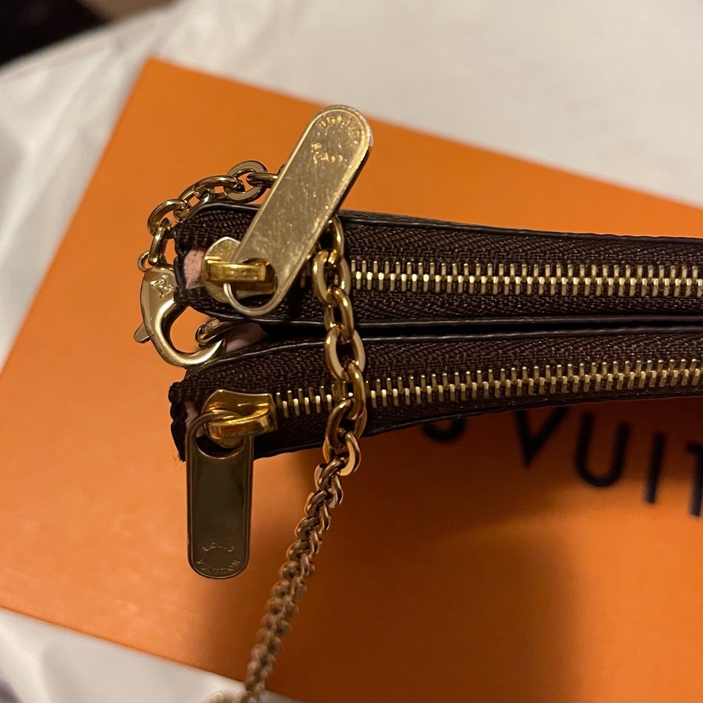Louis Vuitton Double Zip Pochette Limited Edition Blooming Flowers Monogram - Picture 5 of 9